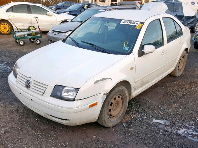 3VWRC29M1XM066402 - 1999 VOLKSWAGEN JETTA GL WHITE photo 2