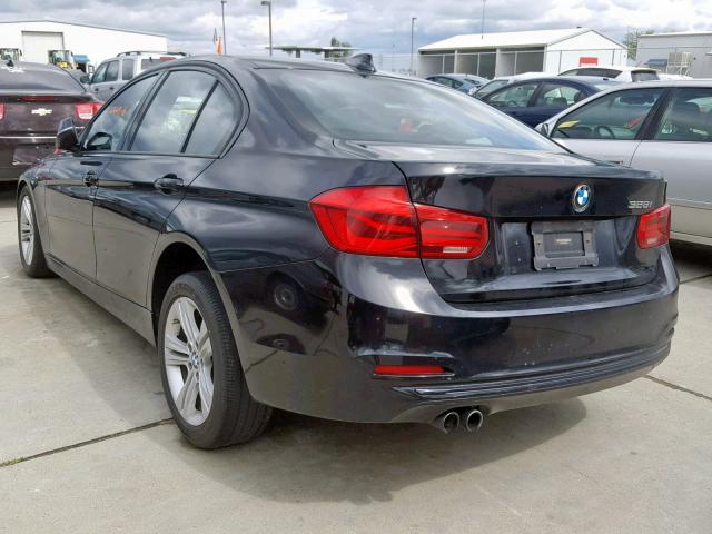 WBA8E9C5XGK645265 - 2016 BMW 328 I SULE BLACK photo 3