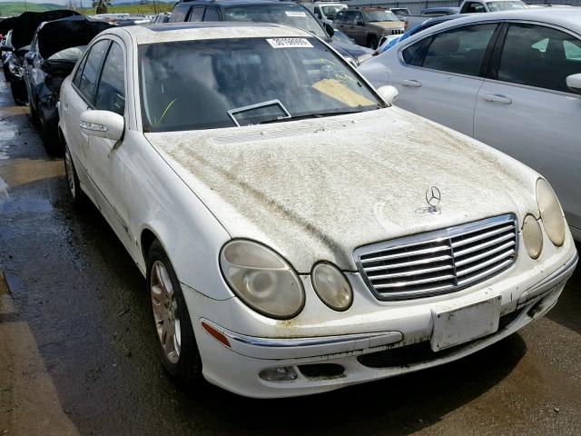 WDBUF65J03A365621 - 2003 MERCEDES-BENZ E 320 WHITE photo 1