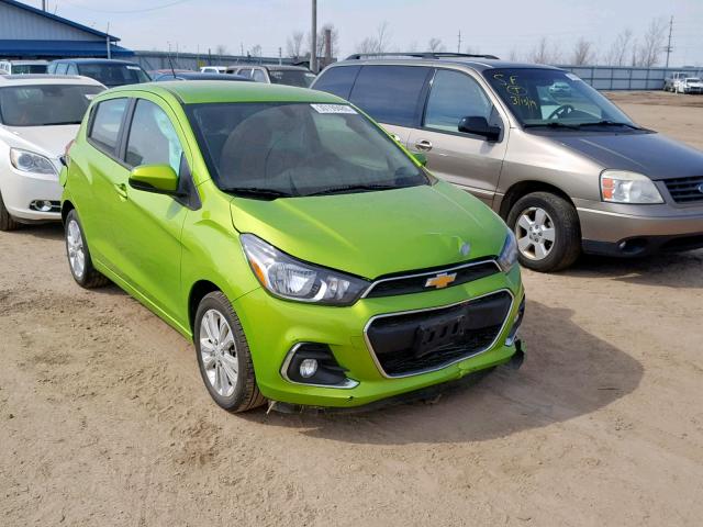 KL8CD6SA2GC632851 - 2016 CHEVROLET SPARK 1LT GREEN photo 1