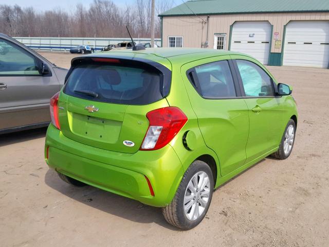 KL8CD6SA2GC632851 - 2016 CHEVROLET SPARK 1LT GREEN photo 4