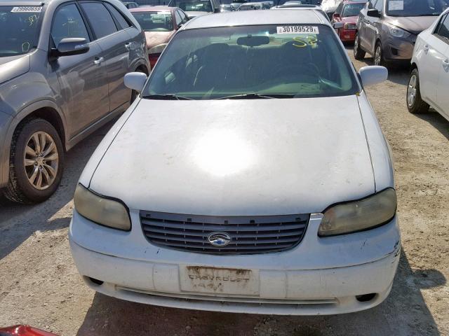 1G1NE52M5WY109304 - 1998 CHEVROLET MALIBU LS WHITE photo 9