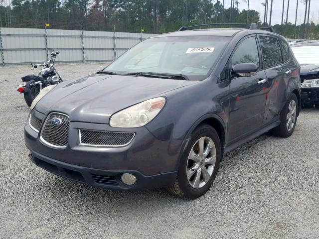 4S4WX85D974408401 - 2007 SUBARU B9 TRIBECA GRAY photo 2