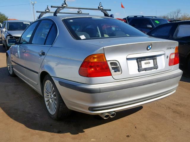 WBAAV53431JR78924 - 2001 BMW 330 I SILVER photo 3