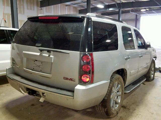 1GKUKEEF3AR221311 - 2010 GMC YUKON DENA SILVER photo 4