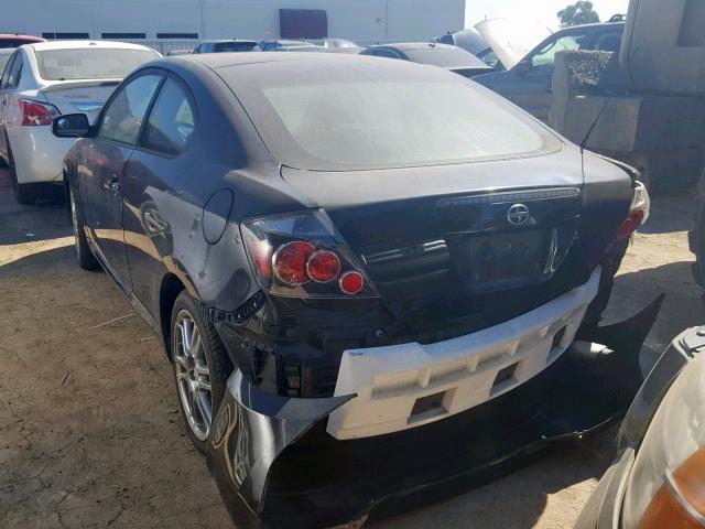 JTKDE167890286327 - 2009 TOYOTA SCION TC შავი ფოტო 3