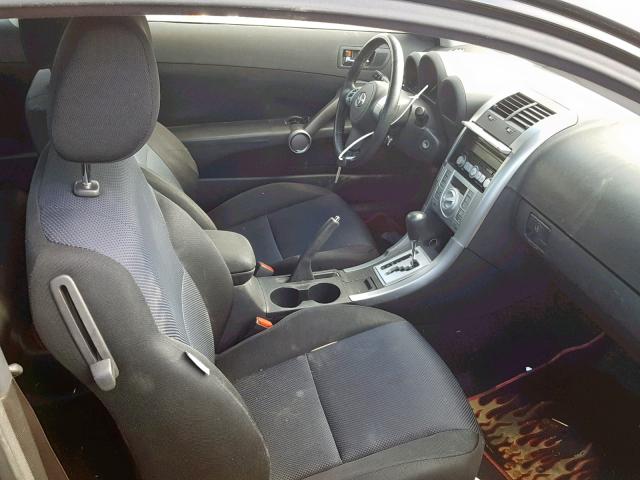 JTKDE167890286327 - 2009 TOYOTA SCION TC შავი ფოტო 5