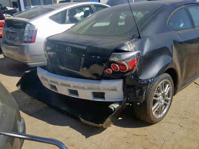 JTKDE167890286327 - 2009 TOYOTA SCION TC შავი ფოტო 9