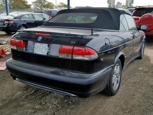 YS3DF75KX27011464 - 2002 SAAB 9-3 SE BLACK photo 4