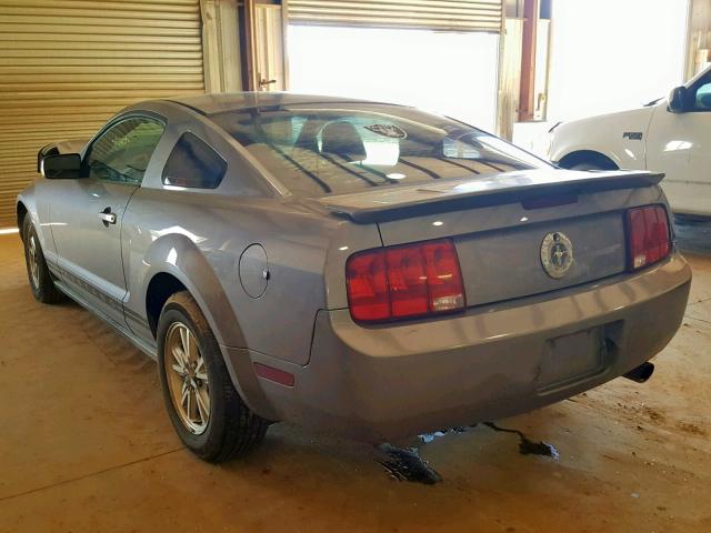 1ZVFT80N575283338 - 2007 FORD MUSTANG CHARCOAL photo 3