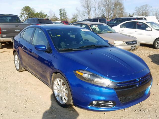 1C3CDFBA0DD230991 - 2013 DODGE DART SXT BLUE photo 1