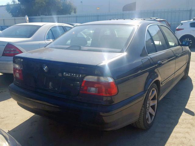 WBADT43432GY97207 - 2002 BMW 525 I AUTO BLACK photo 4