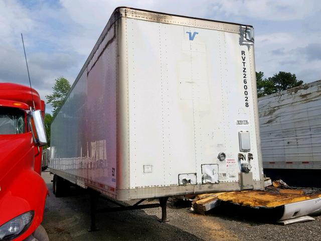 5V8VA532X7M702629 - 2007 TRAIL KING 53'TRAILER WHITE photo 1