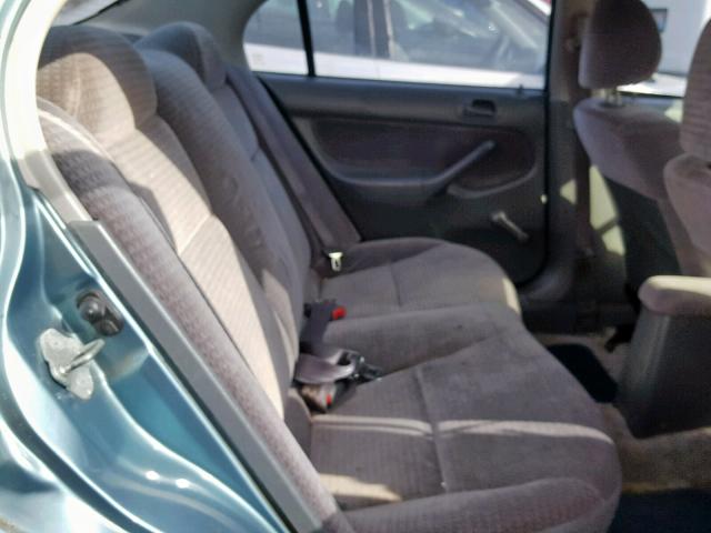 2HGEJ6611YH502160 - 2000 HONDA CIVIC BASE Mavi foto 6