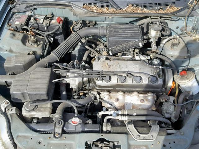 2HGEJ6611YH502160 - 2000 HONDA CIVIC BASE Mavi foto 7