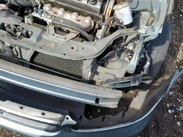 2HGEJ6611YH502160 - 2000 HONDA CIVIC BASE Mavi foto 9