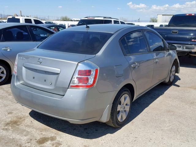 3N1AB61EX9L675109 - 2009 NISSAN SENTRA 2.0 SILVER photo 4