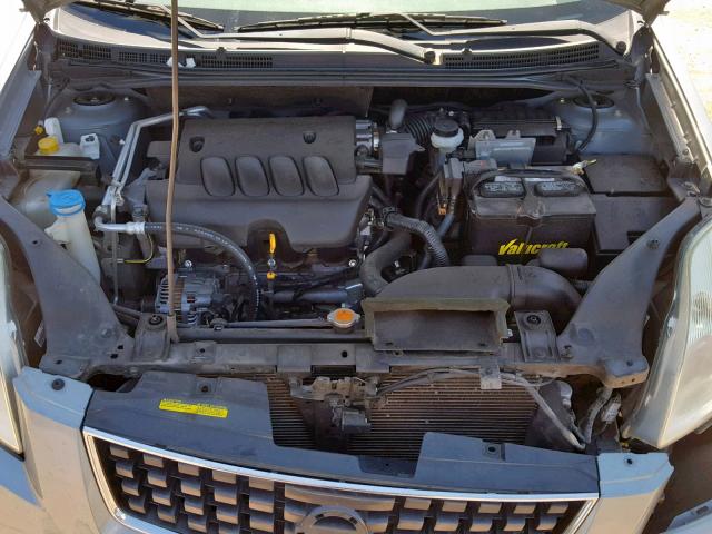 3N1AB61EX9L675109 - 2009 NISSAN SENTRA 2.0 SILVER photo 7