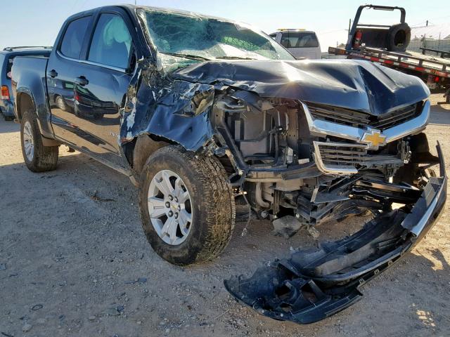 1GCGSCEN5J1252661 - 2018 CHEVROLET COLORADO L BLACK photo 1