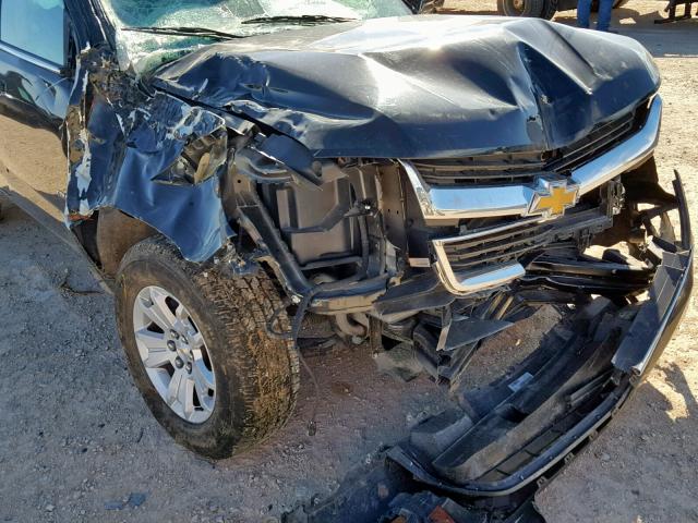 1GCGSCEN5J1252661 - 2018 CHEVROLET COLORADO L BLACK photo 9