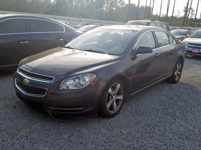 1G1ZC5E13BF293477 - 2011 CHEVROLET MALIBU 1LT GRAY photo 2
