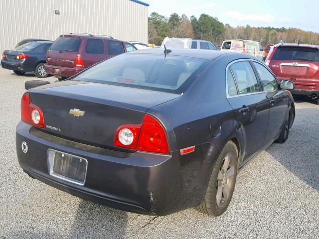1G1ZC5E13BF293477 - 2011 CHEVROLET MALIBU 1LT GRAY photo 4