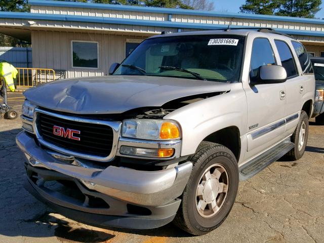 1GKEC13T65R110292 - 2005 GMC YUKON BEIGE photo 2