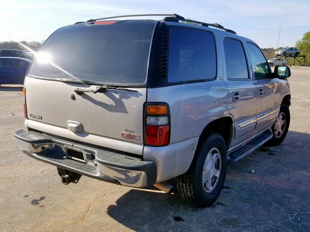 1GKEC13T65R110292 - 2005 GMC YUKON BEIGE photo 4