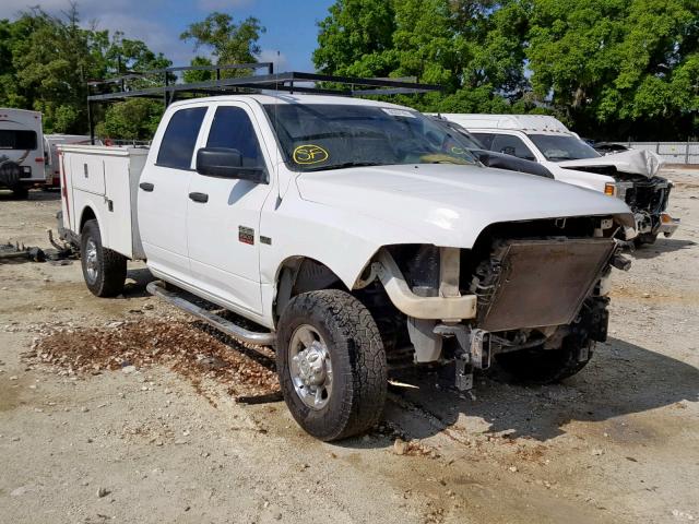 3C6TD5HT8CG216487 - 2012 DODGE RAM 2500 S WHITE photo 1