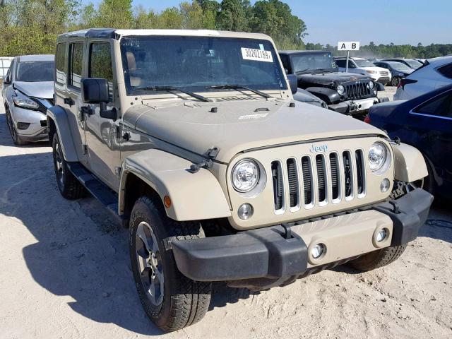 beige jeep wrangler