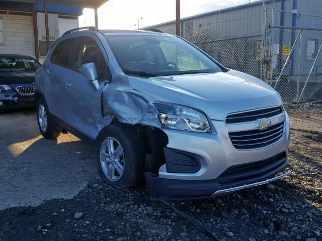 3GNCJLSB2FL244245 - 2015 CHEVROLET TRAX 1LT SILVER photo 1