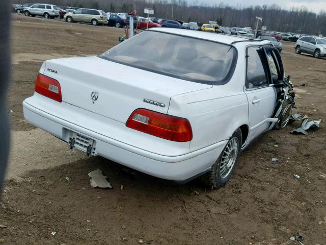 JH4KA7678MC054149 - 1991 ACURA LEGEND LS WHITE photo 4