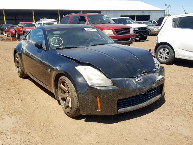 JN1AZ34D35M609840 - 2005 NISSAN 350Z COUPE BLACK photo 1