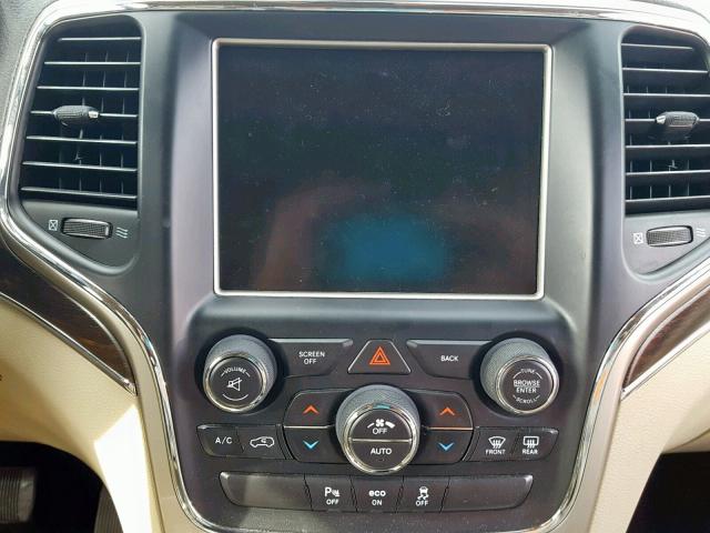 1C4RJEBG8EC130481 - 2014 JEEP GRAND CHER BLUE photo 9