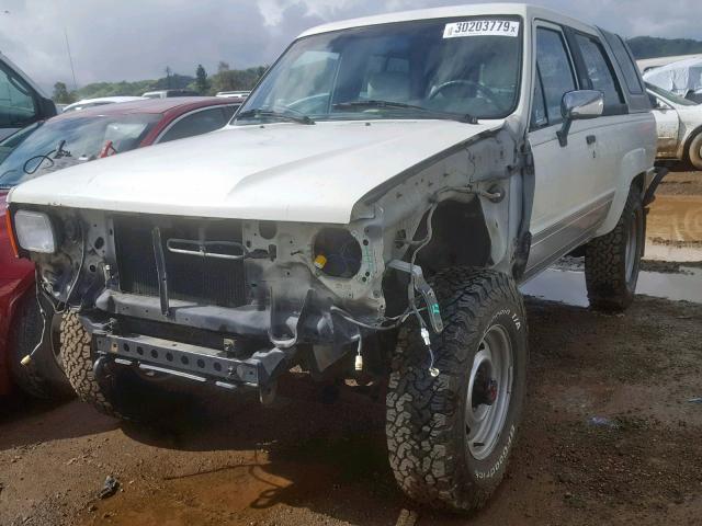 JT4RN62DXJ0219478 - 1988 TOYOTA 4RUNNER RN WHITE photo 2