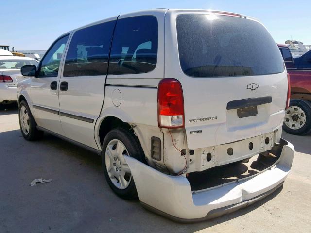 1GNDU23W18D190694 - 2008 CHEVROLET UPLANDER L 白色 照片 3
