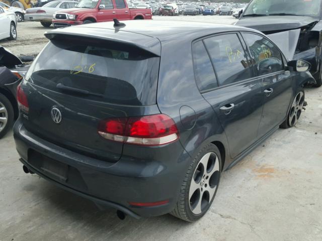 WVWHV7AJ5BW192634 - 2011 VOLKSWAGEN GTI BLACK photo 4