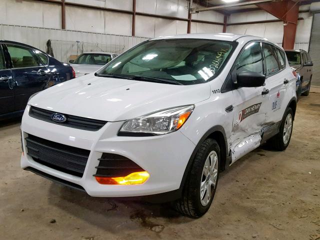 1FMCU0F7XDUB24888 - 2013 FORD ESCAPE S WHITE photo 2