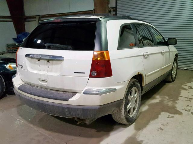 2A4GF68466R612980 - 2006 CHRYSLER PACIFICA T WHITE photo 4