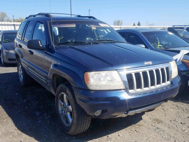 1J4GW58NX4C239032 - 2004 JEEP GRAND CHER BLUE photo 1