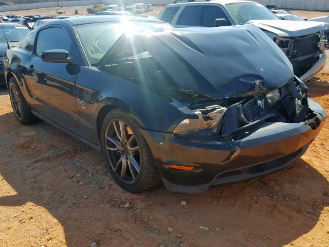 1ZVBP8CF3B5160430 - 2011 FORD MUSTANG GT BLACK photo 1