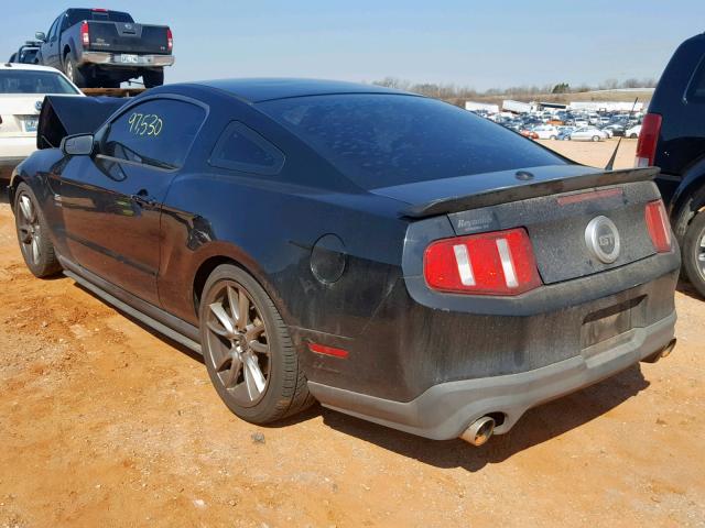 1ZVBP8CF3B5160430 - 2011 FORD MUSTANG GT BLACK photo 3