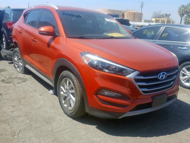 KM8J33A21HU416023 - 2017 HYUNDAI TUCSON LIM RED photo 1