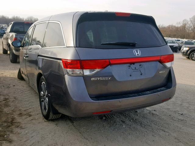 5FNRL5H91GB060217 - 2016 HONDA ODYSSEY TO GRAY photo 3