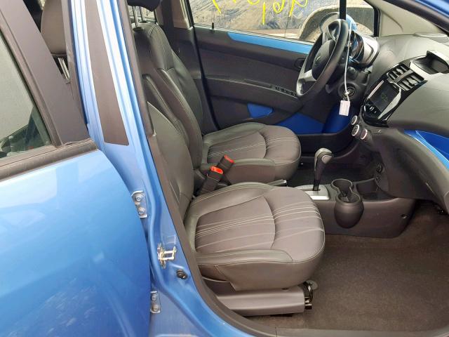 KL8CD6S9XDC536094 - 2013 CHEVROLET SPARK 1LT BLUE photo 5