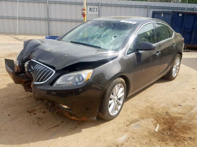 1G4PP5SK1D4209943 - 2013 BUICK VERANO BLACK photo 2