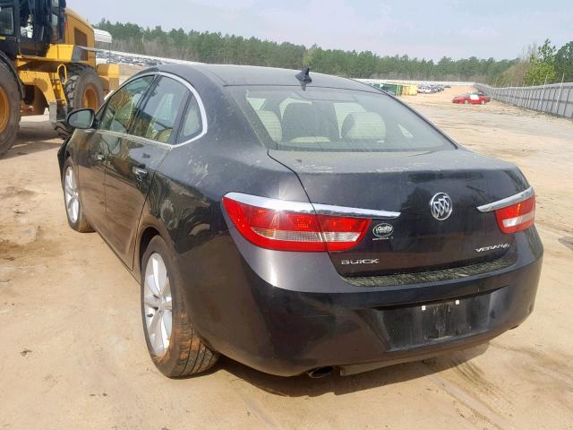 1G4PP5SK1D4209943 - 2013 BUICK VERANO BLACK photo 3