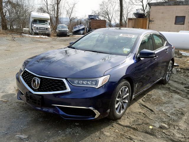 19UUB1F32KA002186 - 2019 ACURA TLX BLUE photo 2