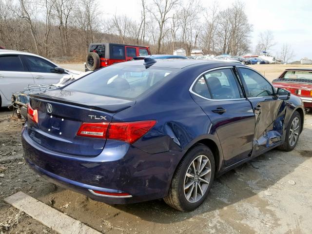 19UUB1F32KA002186 - 2019 ACURA TLX BLUE photo 4