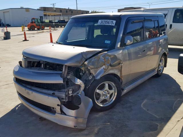 JTLKT324040149407 - 2004 TOYOTA SCION XB 灰色 照片 2
